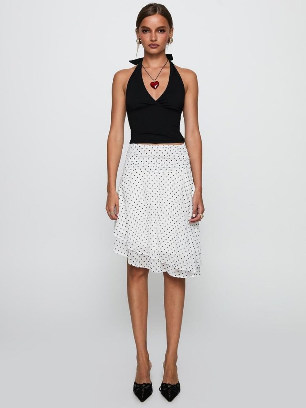 Chic Asymmetrical Midi Skirt for Women | Trendy Fashion, Versatile Style